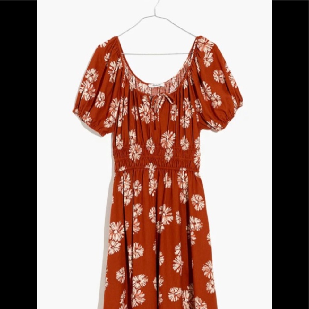 Madewell Sofia Linen Blend Dress
